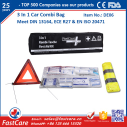 3 In 1 Car Combi Bag DIN 13164